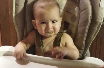 Armand's First Peas